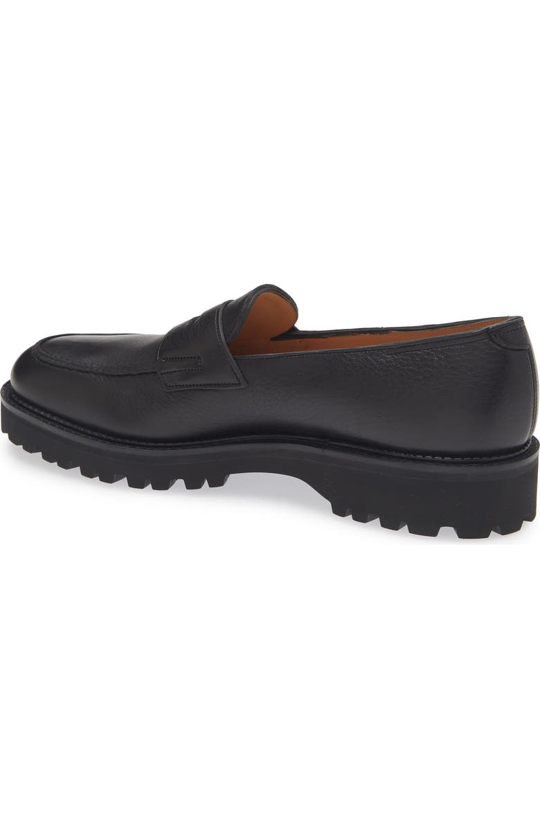 John Lobb Lopez New Standard Penny Loafer, Alternate, color, Black