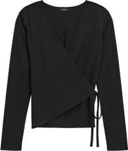 Theory Wrap Sweater