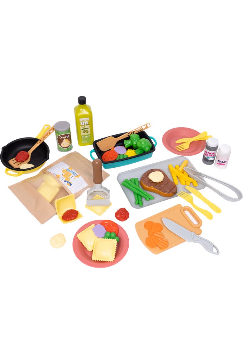 Ravioli Cooking Set 50Pc Toy Food/Utensils, Kids 3+, Main, color, Multicolored