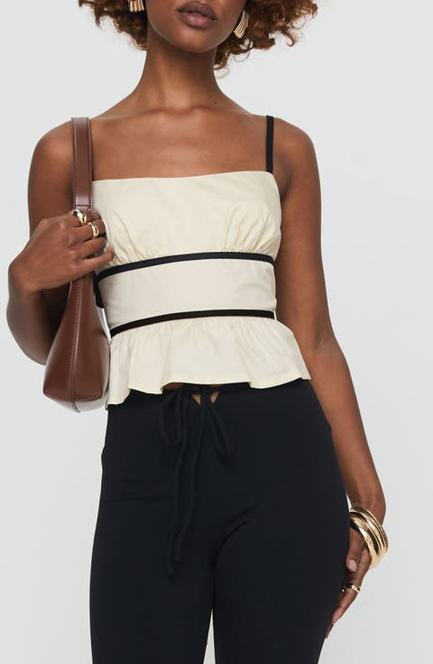 Daxon Organic Cotton Open Back Camisole