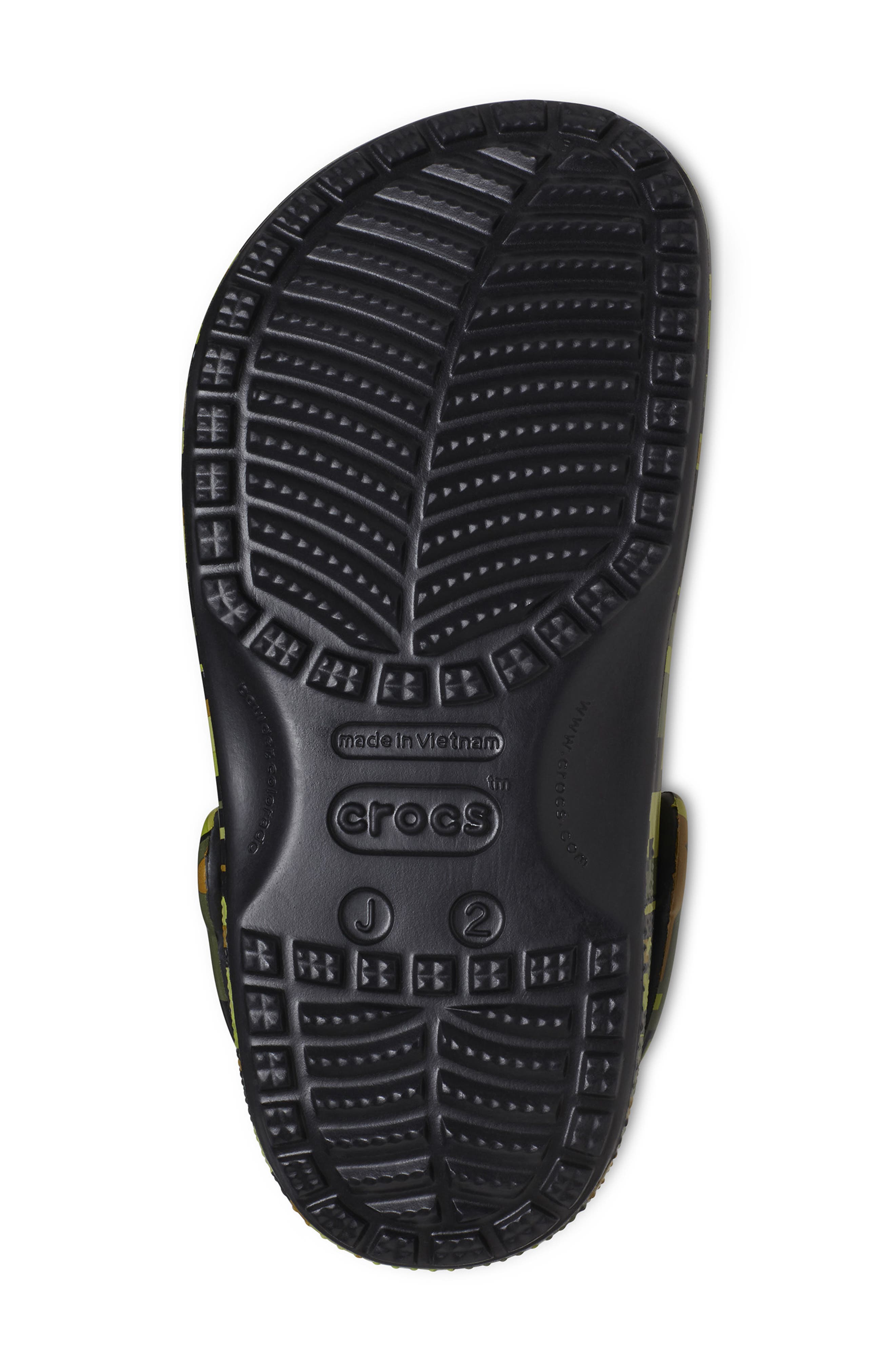 CROCS Kids' Classic Digi Camo Clog, Alternate, color, Black Multi