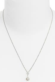 Mikimoto 'Classic Elegance' Akoya Cultured Pearl & Diamond Necklace