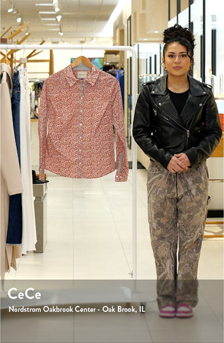 Sweet Ditsy Fields Print Shirt, sales video thumbnail