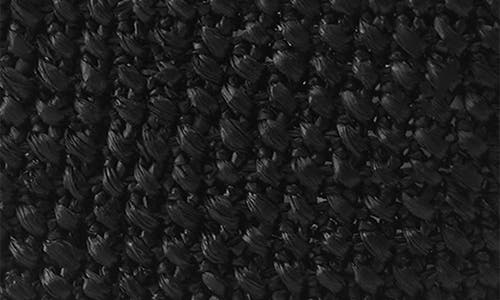 Helen Kaminski Mini Ampara Woven Tote Bag In Charcoal/black