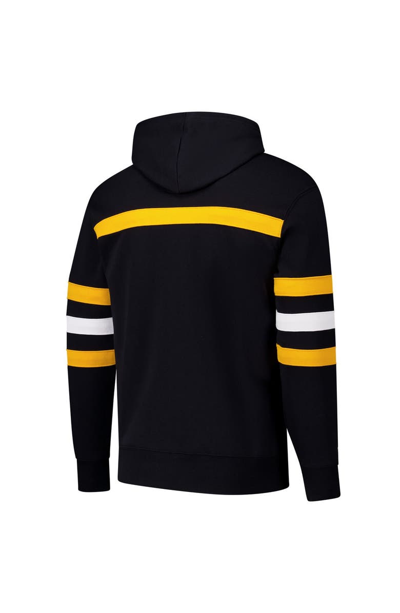 Mitchell & Ness Men's Mitchell & Ness Black Pittsburgh Penguins Head Coach Slogan Pullover Hoodie, Alternate, color, Black