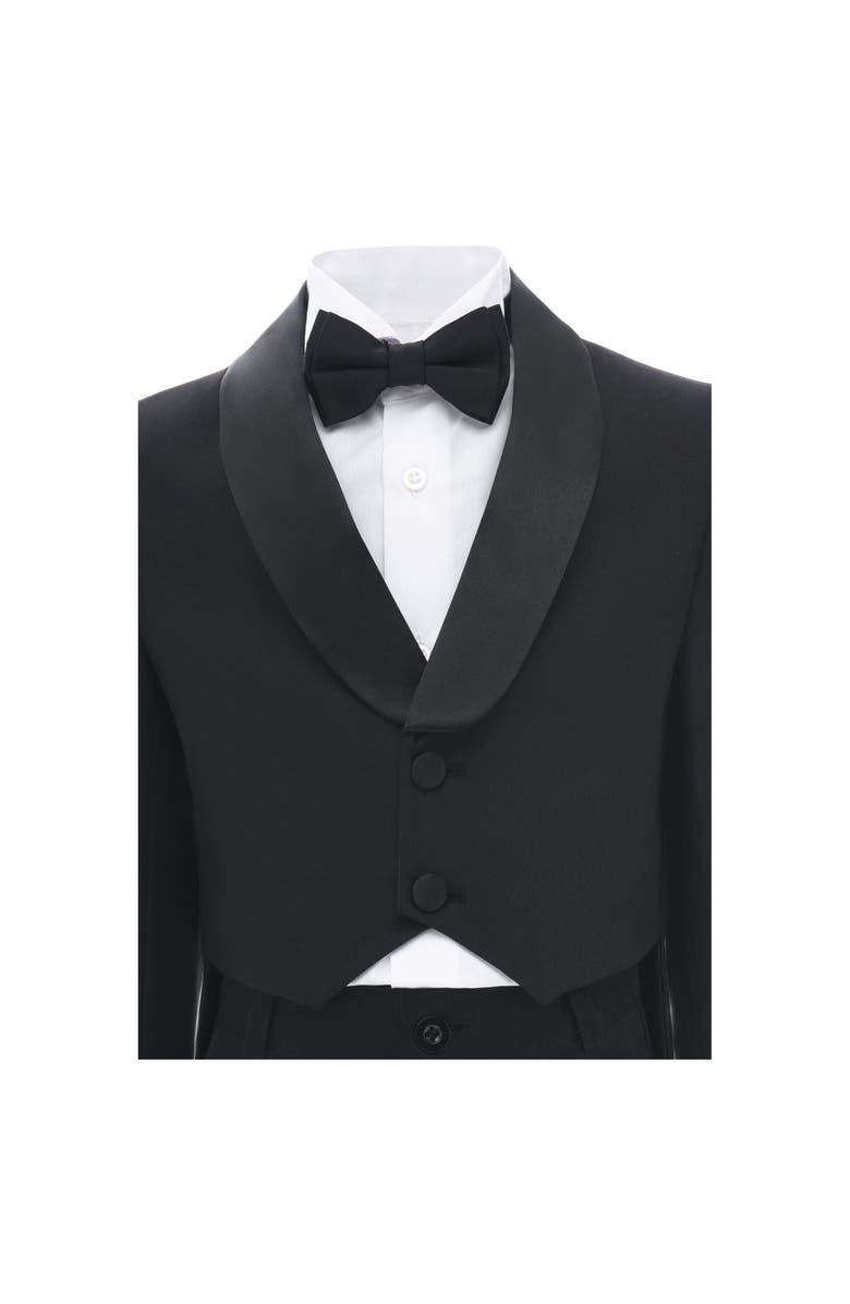 MOUSTACHE Classic Black Tailcoat Suit, Alternate, color, Black