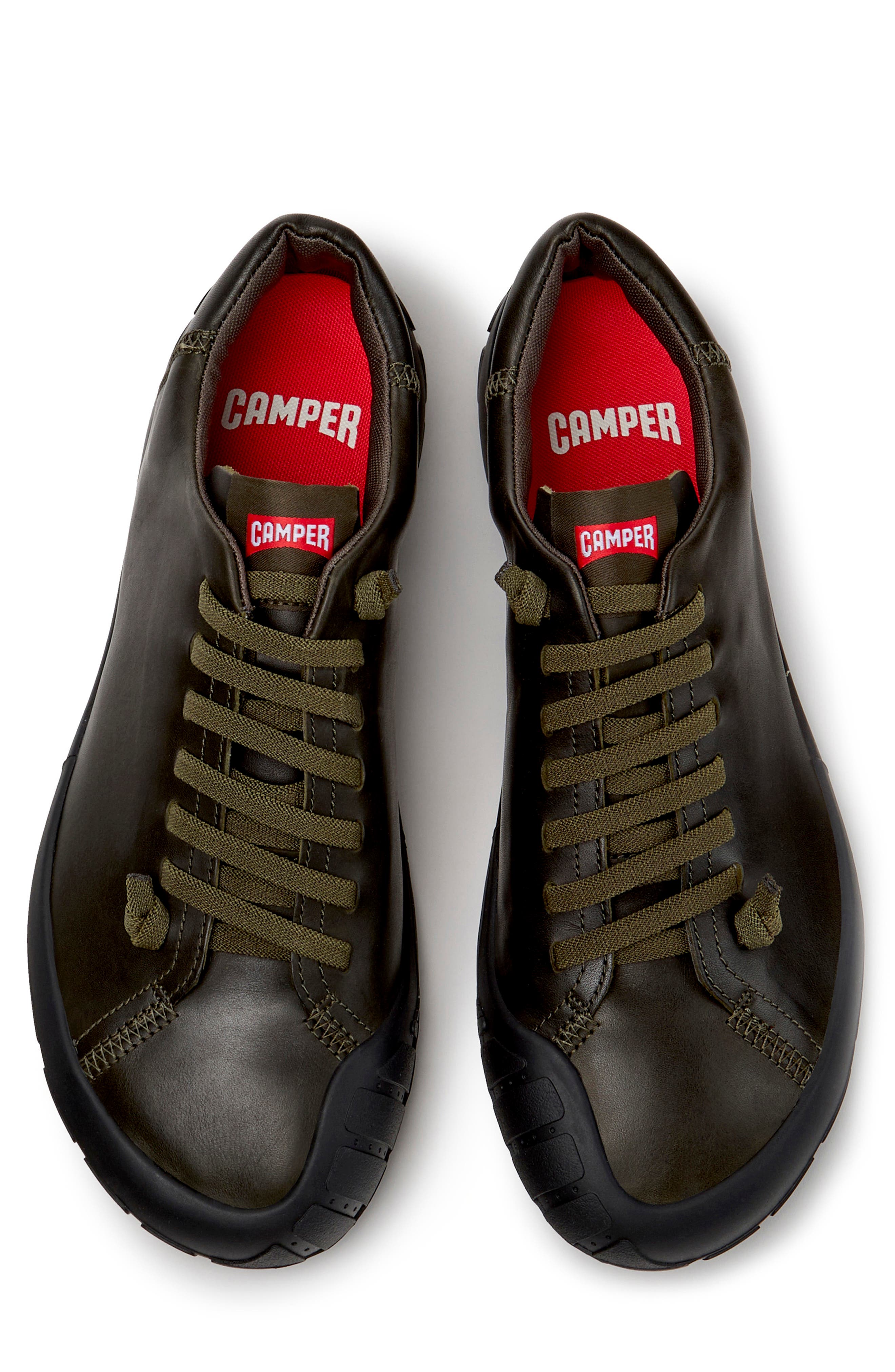 Peu Path Sneaker, Alternate, color, DARK GREEN