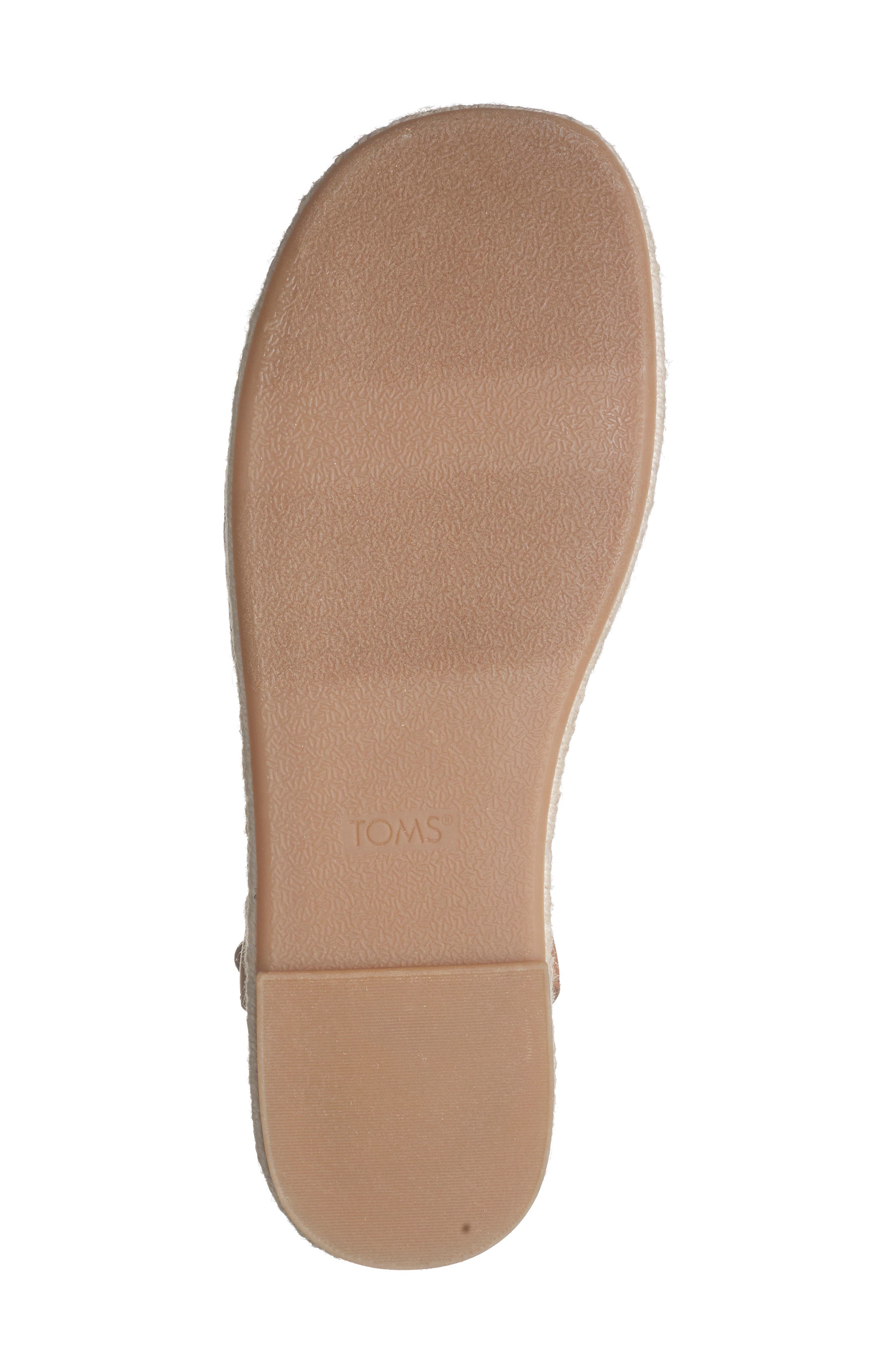 TOMS Abby Espadrille Sandal, Alternate, color, 