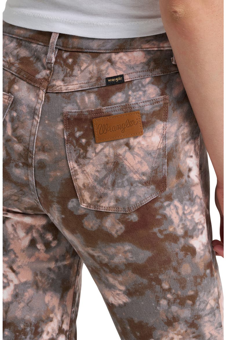 Western High Waist Straight Leg Jeans, Alternate, color, BOTANICAL CAMO