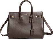 Saint Laurent Small Sac de Jour Leather Top Handle Bag