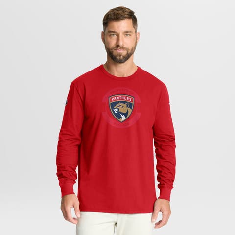 Men
s Fanatics Red Florida Panthers Authentic Pro Property Of Practice Long Sleeve T-Shirt