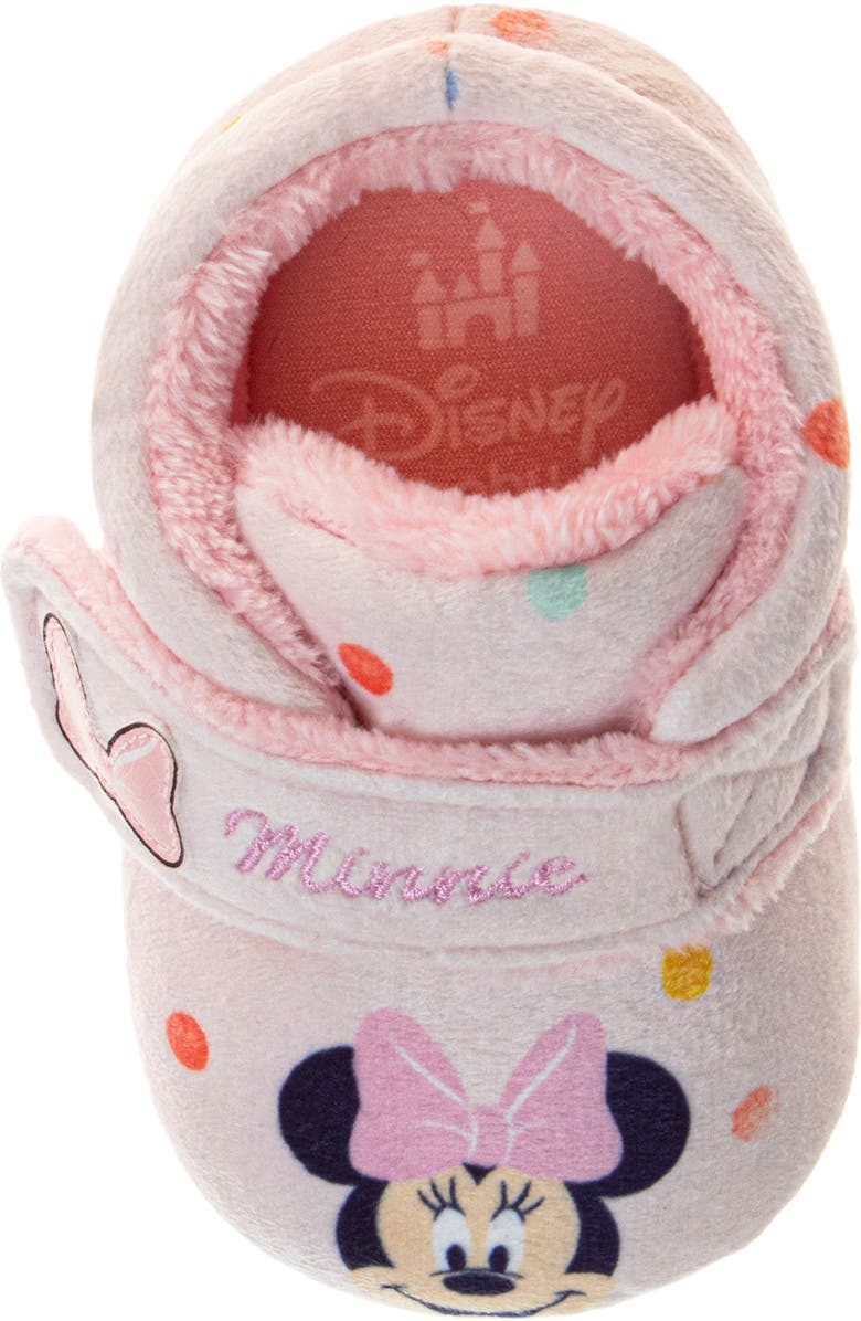 JOSMO Disney Minnie Mouse Crib Shoe, Alternate, color, Pink