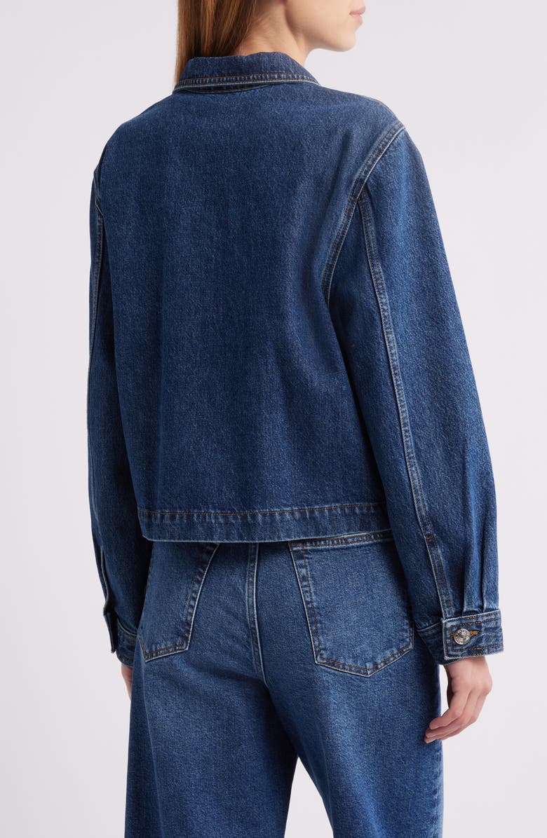 FRAME The Patch Pocket Denim Jacket, Alternate, color, Noble