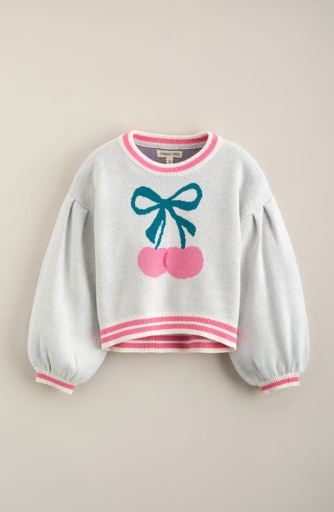 Kids' Bubble Sleeve Sweater
