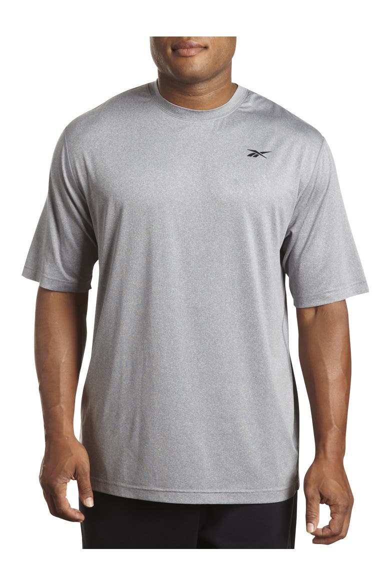 Speedwick Short Sleeve Base Layer Top, Main, color, GRANITE HEATHER