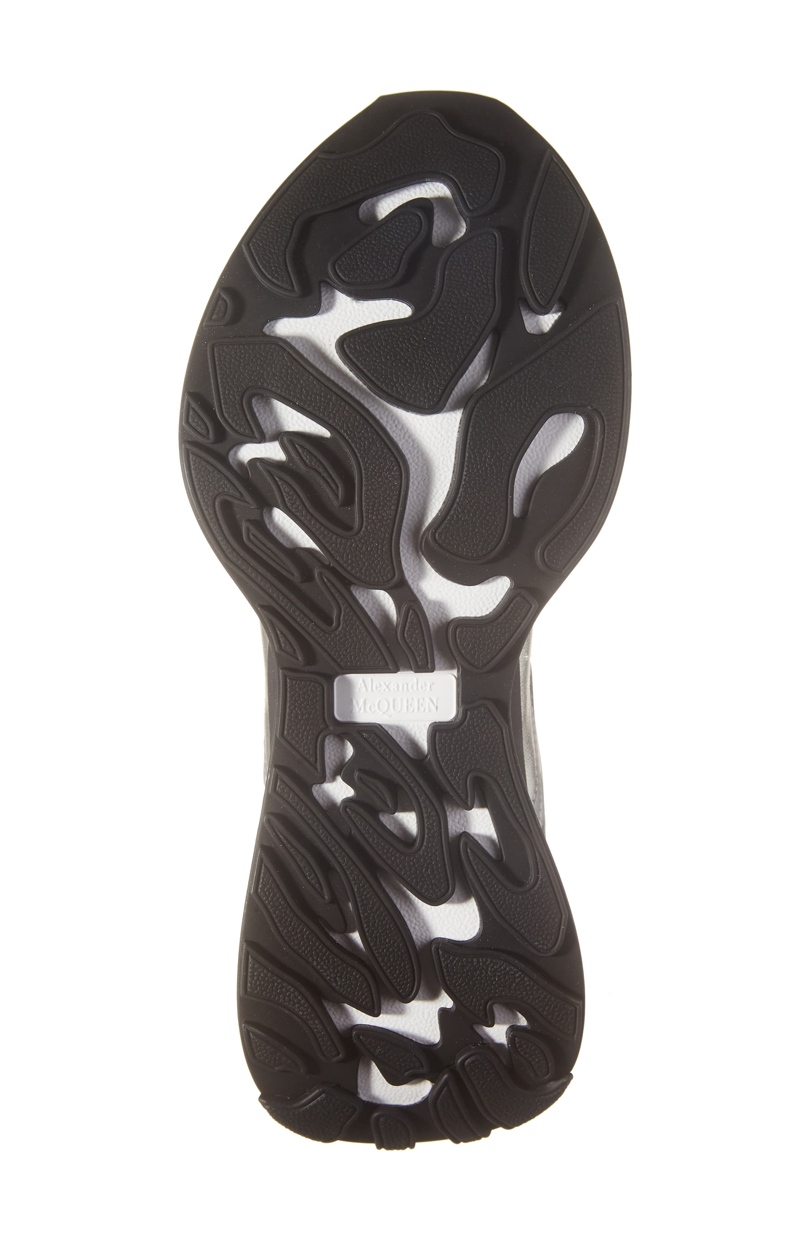 Sprint Runner Sneaker, Alternate, color, SILVER/ WHITE/ BLACK