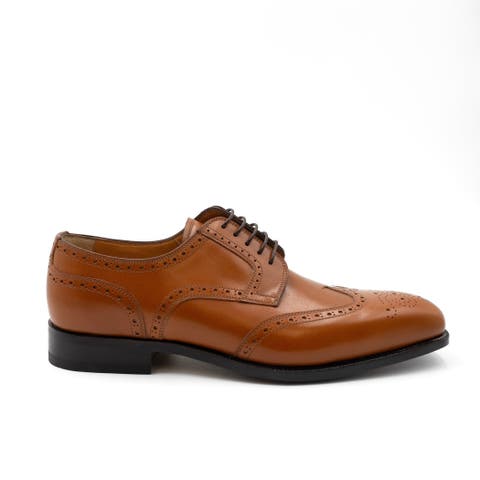 French Calf Wing-Tip Lace Up