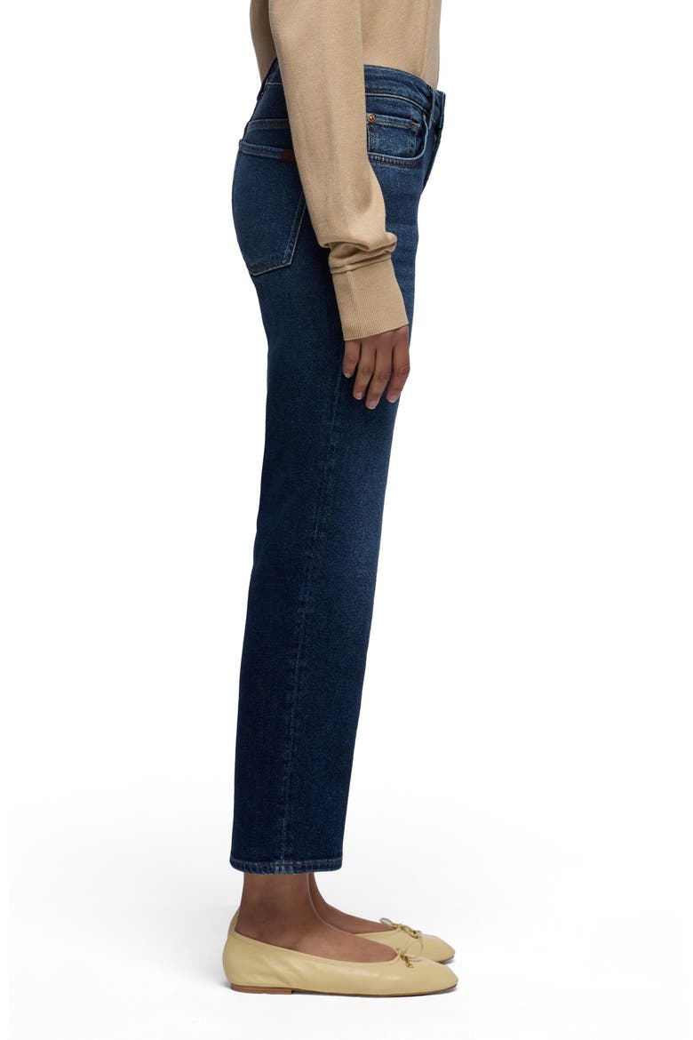 Calie Ankle Straight Leg Jeans, Alternate, color, BLUE VIBE