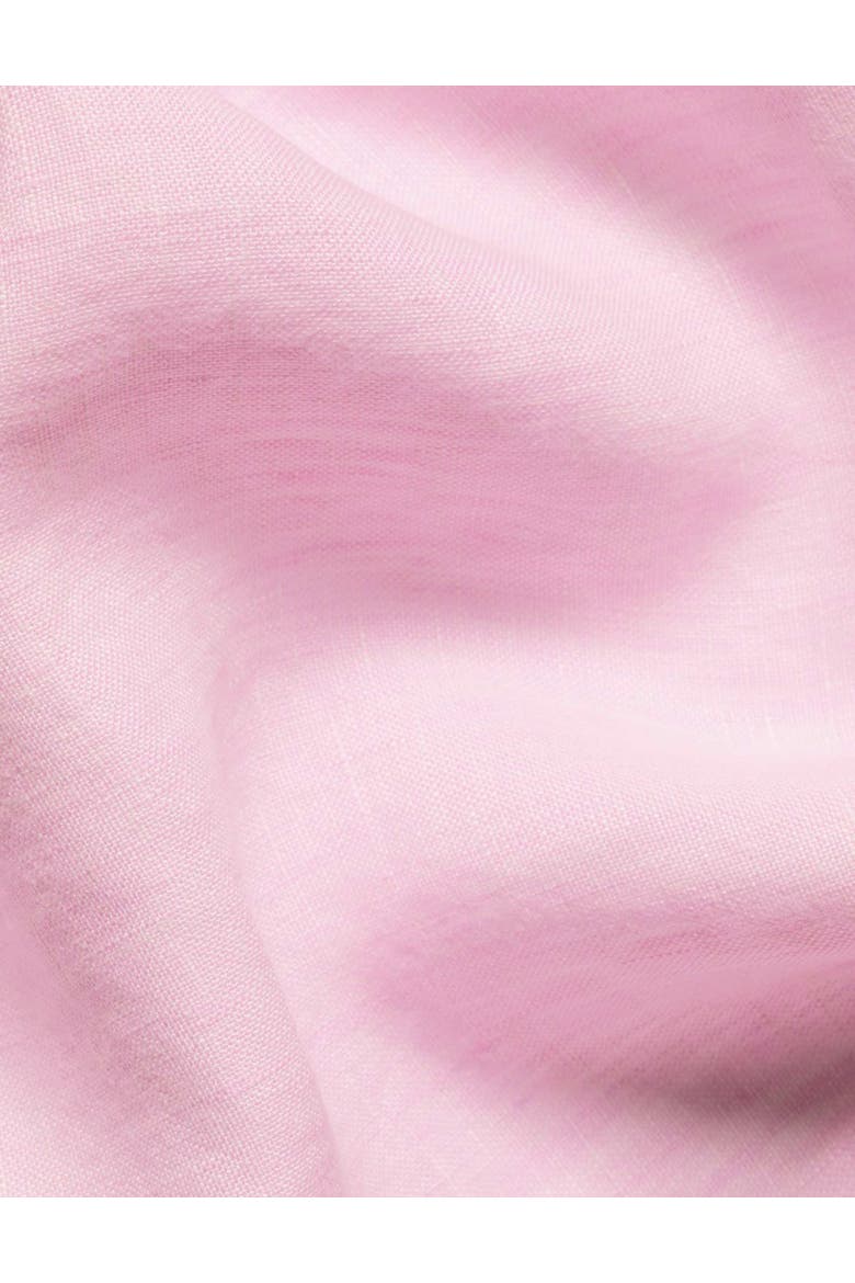 Plain Pure Linen Shirt, Alternate, color, Pink