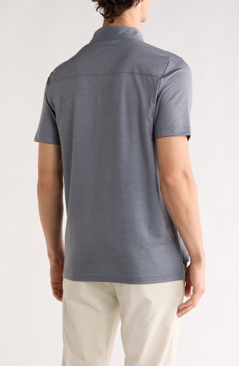 TravisMathew Featherweight Active Polo, Alternate, color, Heather Quiet Shade