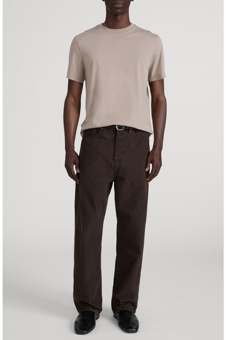The Baggy Corduroy Jeans, Alternate, color, MUD GREY