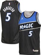 Jordan Brand Youth Jordan Brand Paolo Banchero Black Orlando Magic Swingman Jersey - Statement Edition