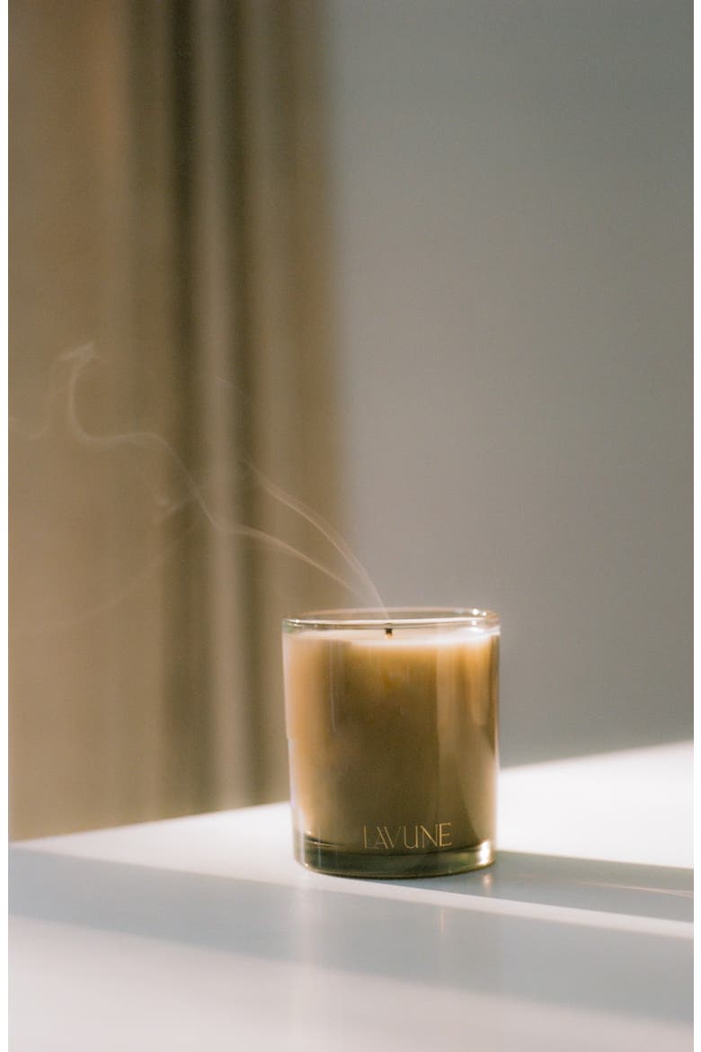 No. 10 Amber Candle, Alternate, color, DARK BEIGE