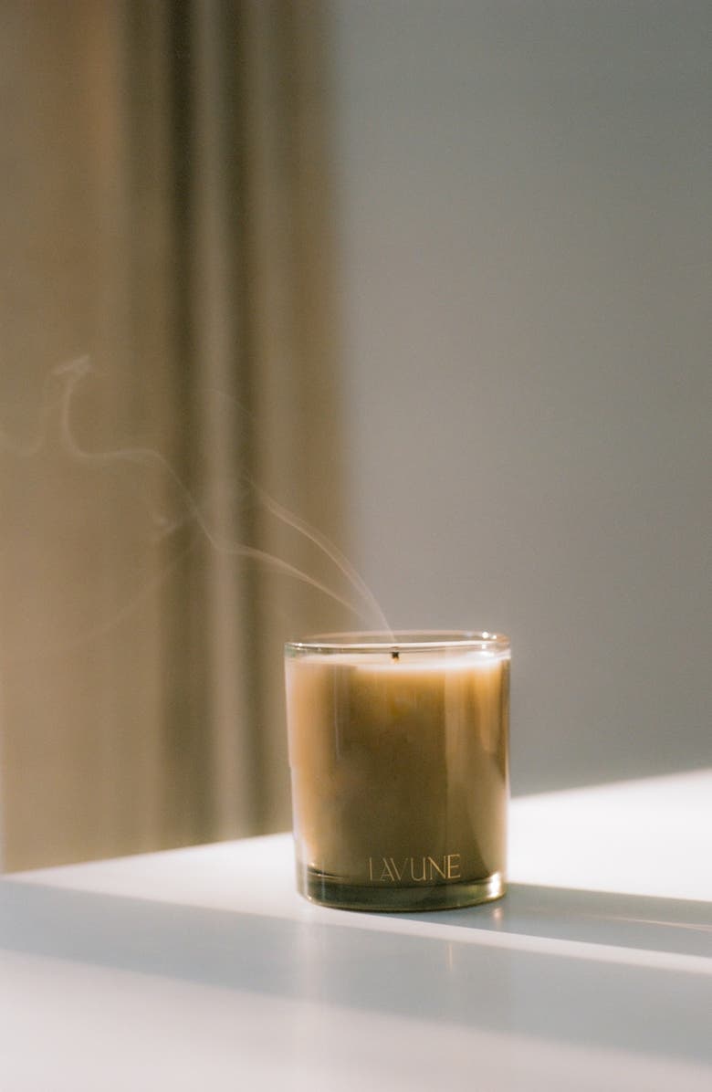 LAVUNE No. 10 Amber Candle, Alternate, color, Dark Beige