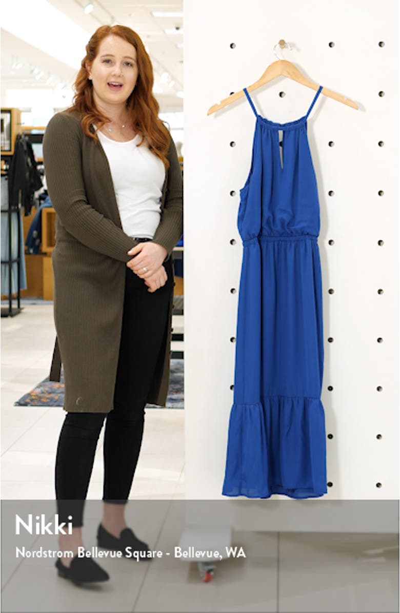 Gibson x International Women's Day Living in Yellow Halter Midi Dress, sales video thumbnail