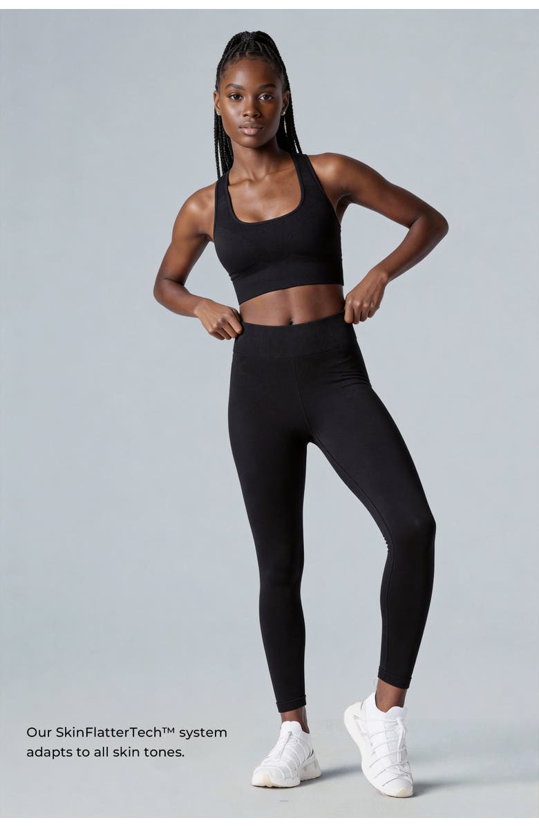 COZY ZERO Women's Tech Merino Mid-Support Sports Bra, Alternate, color, Black