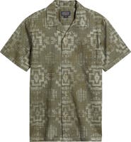 Pendleton Geo Pattern Cotton Camp Shirt