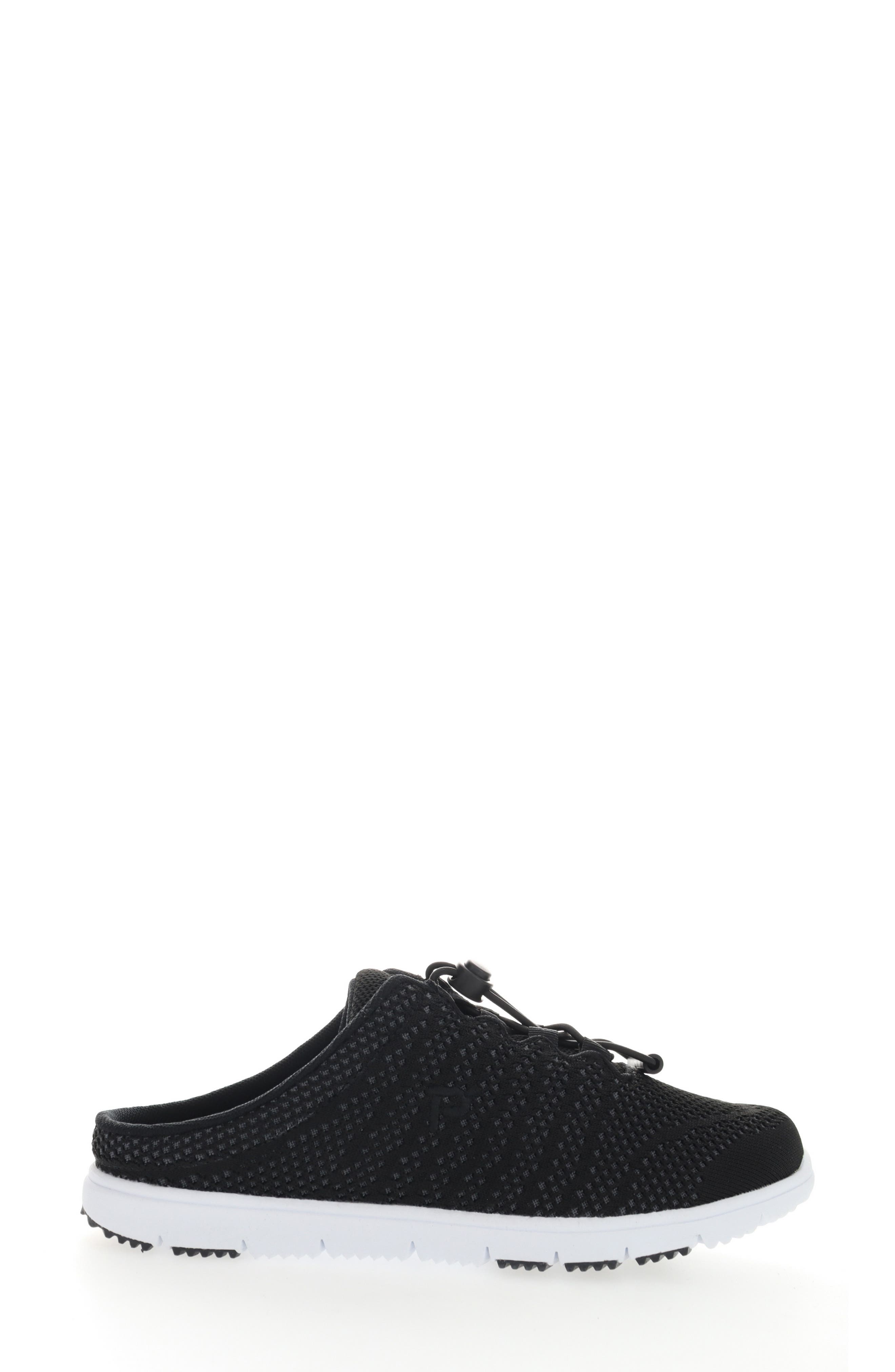 Propét TravelWalker Slip-On Sneaker, Alternate, color, Black