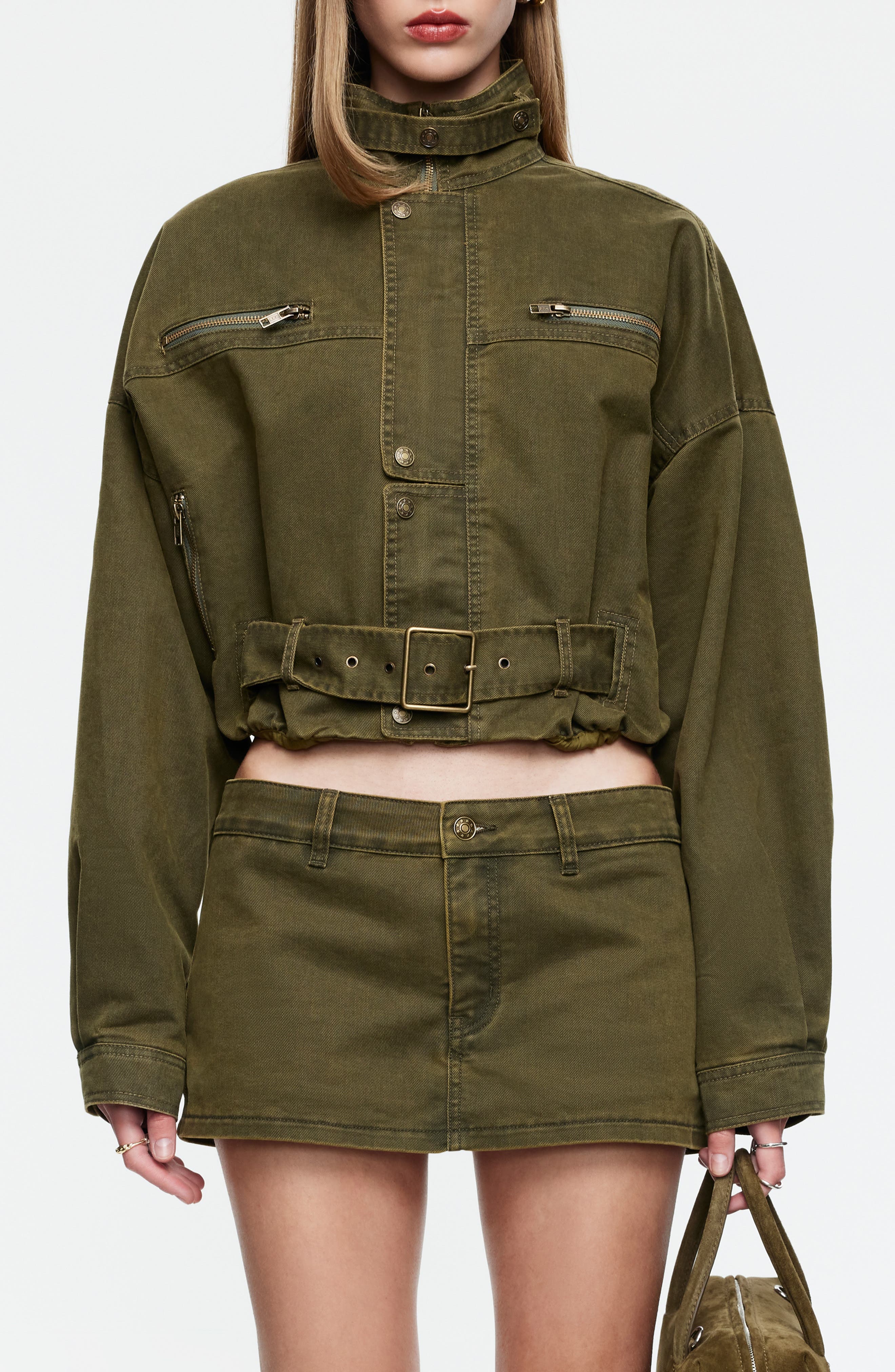 Rinata Cotton Blend Jacket
