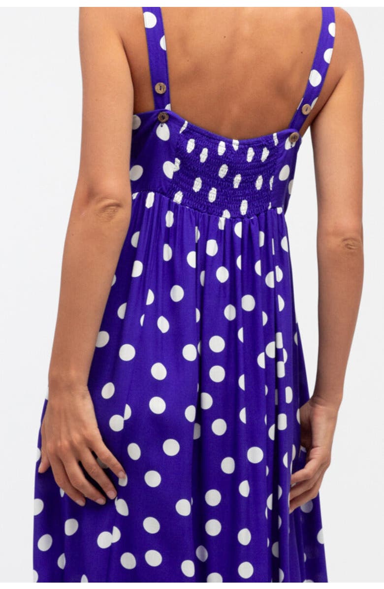 Label of Love Spot Maxi Dress, Alternate, color, Blue