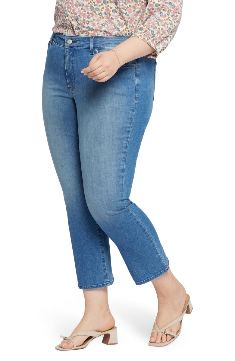 NYDJ Marilyn Ankle Straight Leg Jeans, Main, color, Stargazer