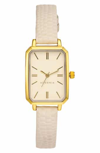 Wales Quartz Leather Strap Watch