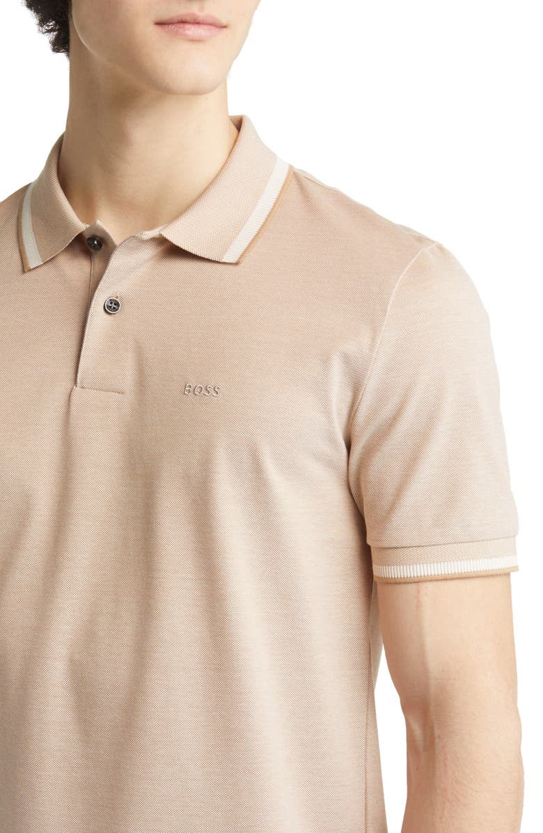 BOSS Parlay Tipped Cotton Polo, Alternate, color, 