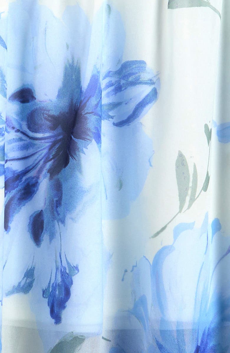 Ava & Yelly Kids' Floral Halter Maxi Dress, Alternate, color, Blue