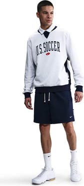 Nike Men's Nike  Heather Gray USMNT Standard Issue Pullover Sweatshirt
