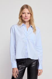 The Shirt by Rochelle Behrens The Long Sleeve Boxy Crop