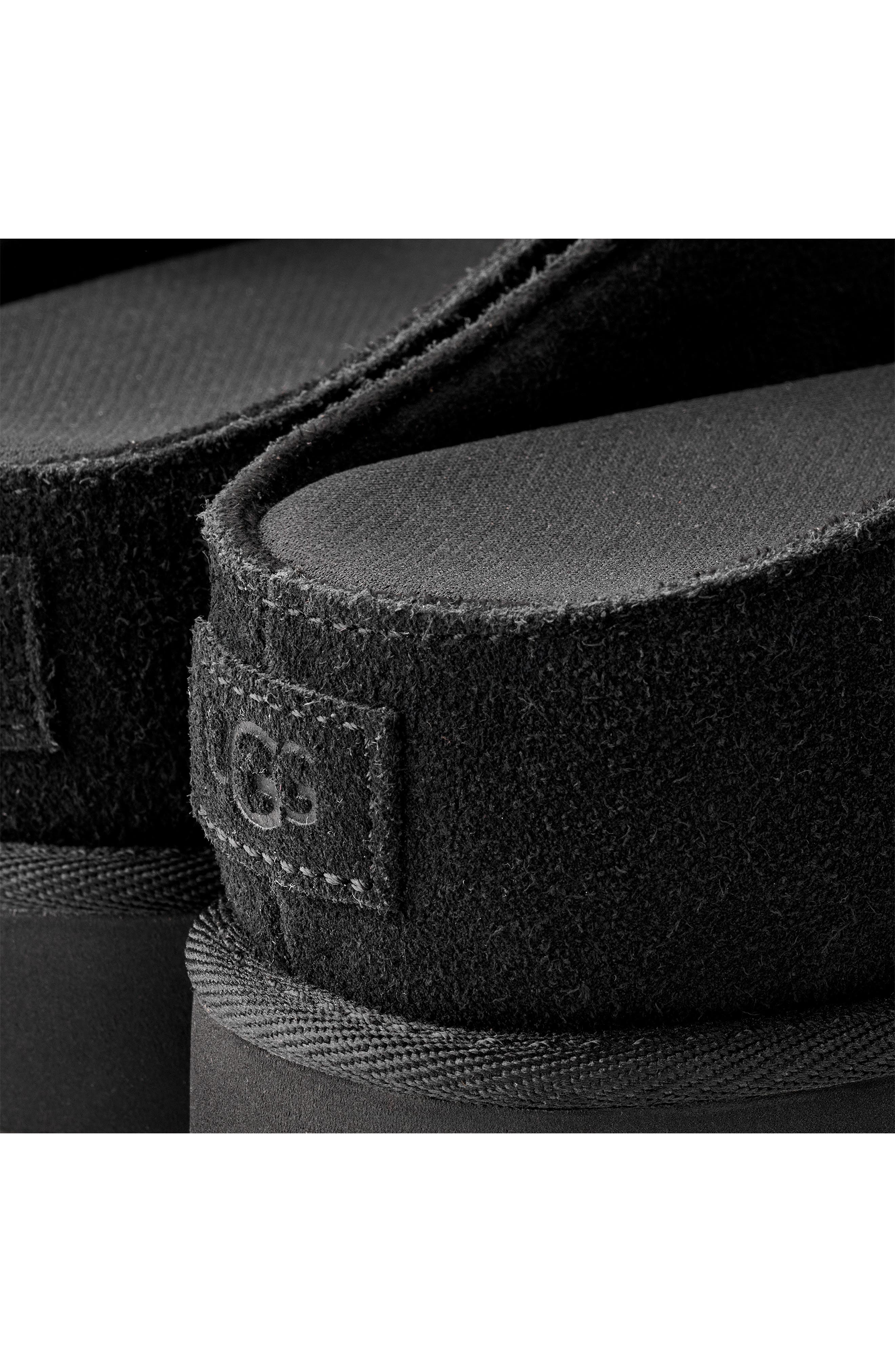 UGG<sup>®</sup> Goldenstar Hi Slide Sandal, Alternate, color, Black