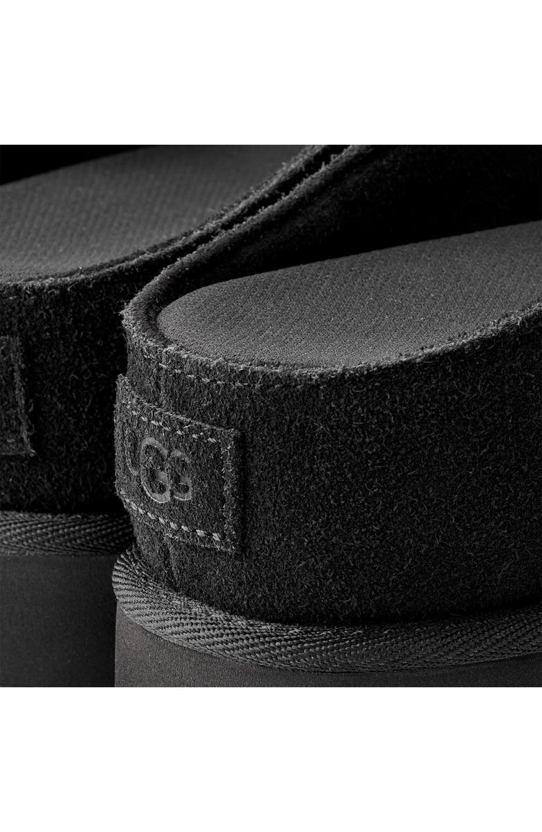 UGG<sup>®</sup> Goldenstar Hi Slide Sandal, Alternate, color, Black