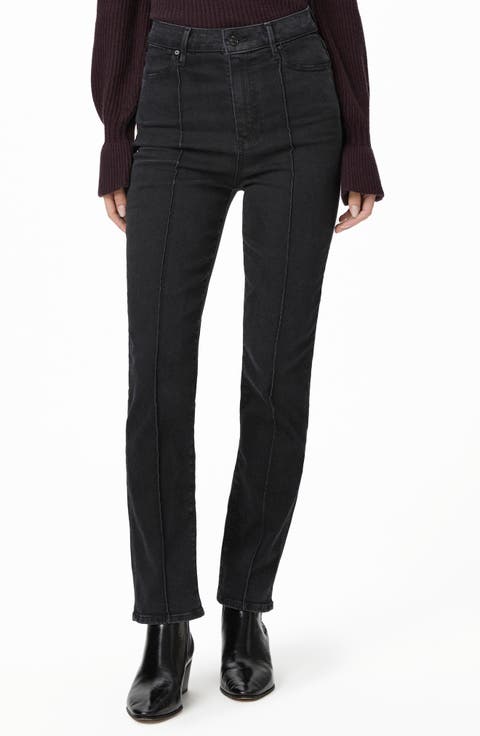 Cindy Pintuck Ultra High Waist Straight Leg Jeans (Slater)