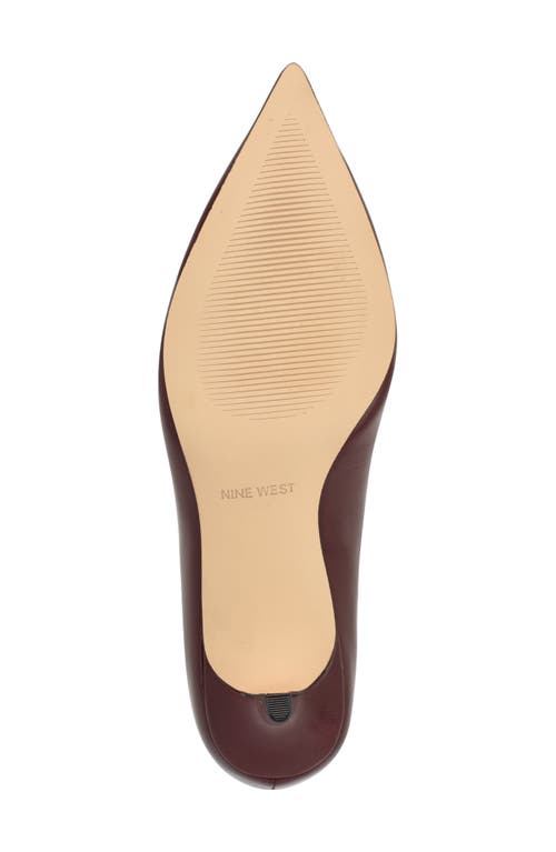 Nine West Adalys Pointed Toe Pump In Red