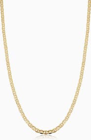 Oradina 14K Yellow Gold Mystic Mariner Choker