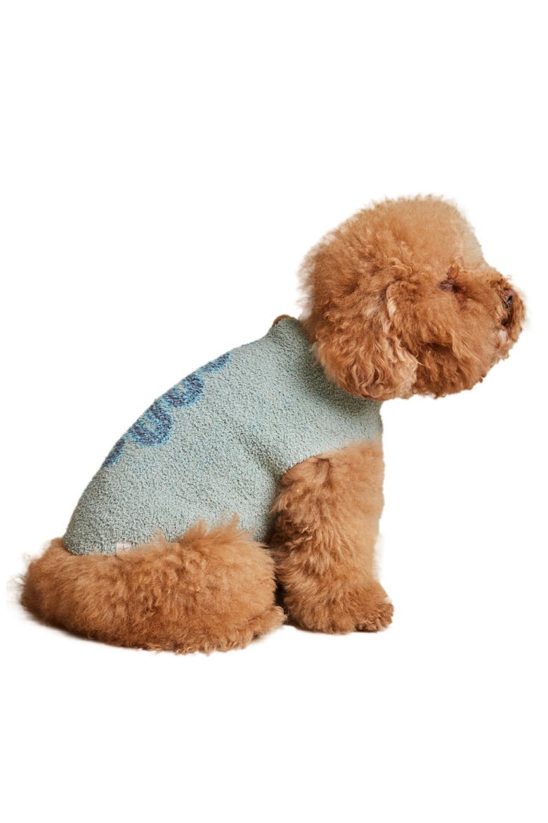 CozyChic® Snake Print Pet Sweater, Alternate, color, MEADOW GREEN MULTI