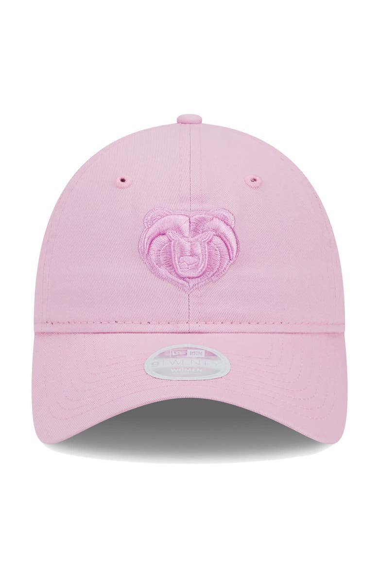 Women's New Era Pink Memphis Grizzlies Colorpack Tonal 9TWENTY Adjustable Hat, Alternate, color, Pink
