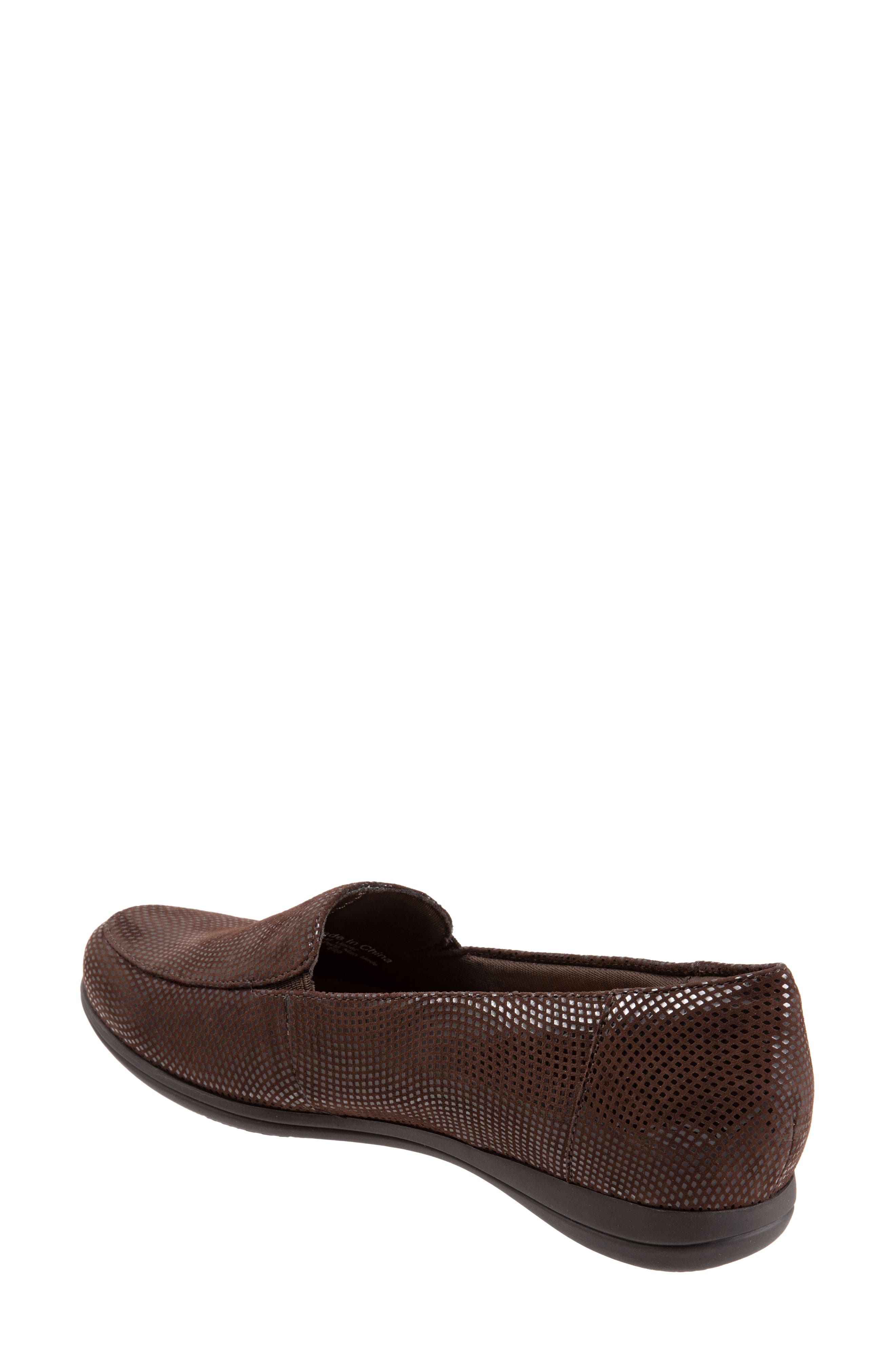 Deanna Flat, Alternate, color, DARK BROWN LEATHER