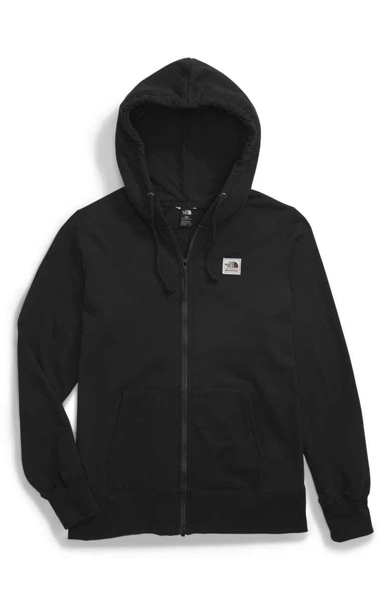 The North Face Heritage Patch Zip Hoodie, Alternate, color,