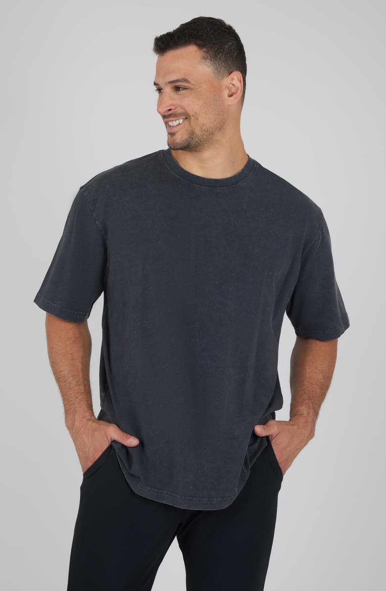 90 DEGREE BY REFLEX Acid Stretch Cotton T-Shirt, Alternate, color,